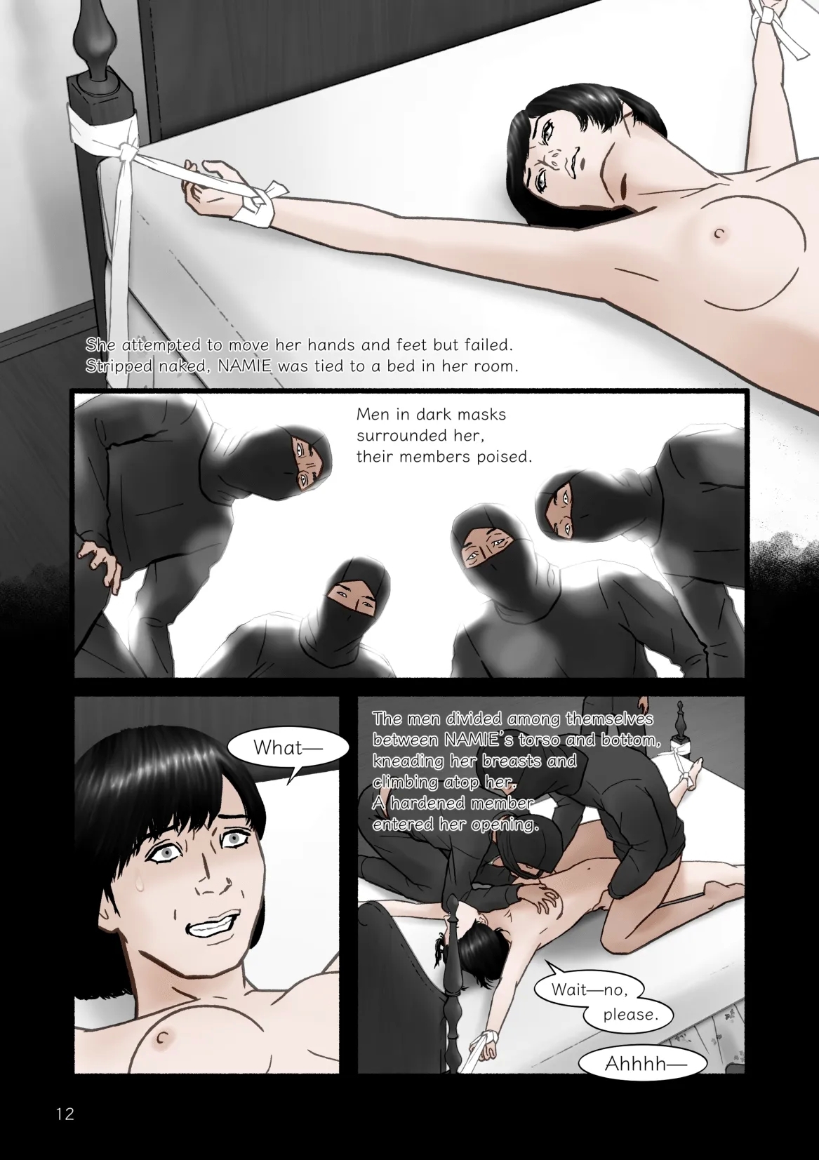 HARAMI-KIBYOSHI Ep7 "The birth of harlot NAMIE" - Page 12