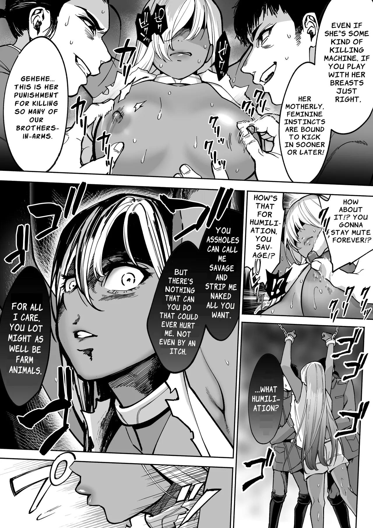 The Strongest Cool Female Warrior is Captured and put into a Breeding Project - Page 11