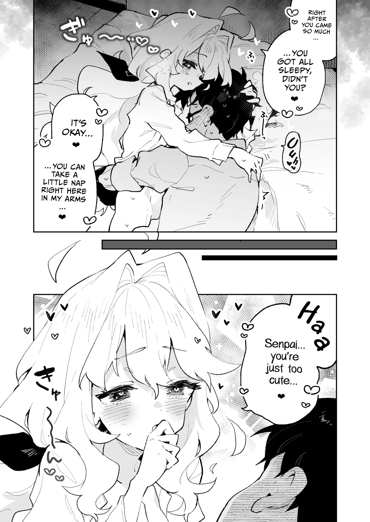 Senpai no Kakkoii Oshasei Misete kudasai | Senpai, please show me your coolest orgasm - Page 49