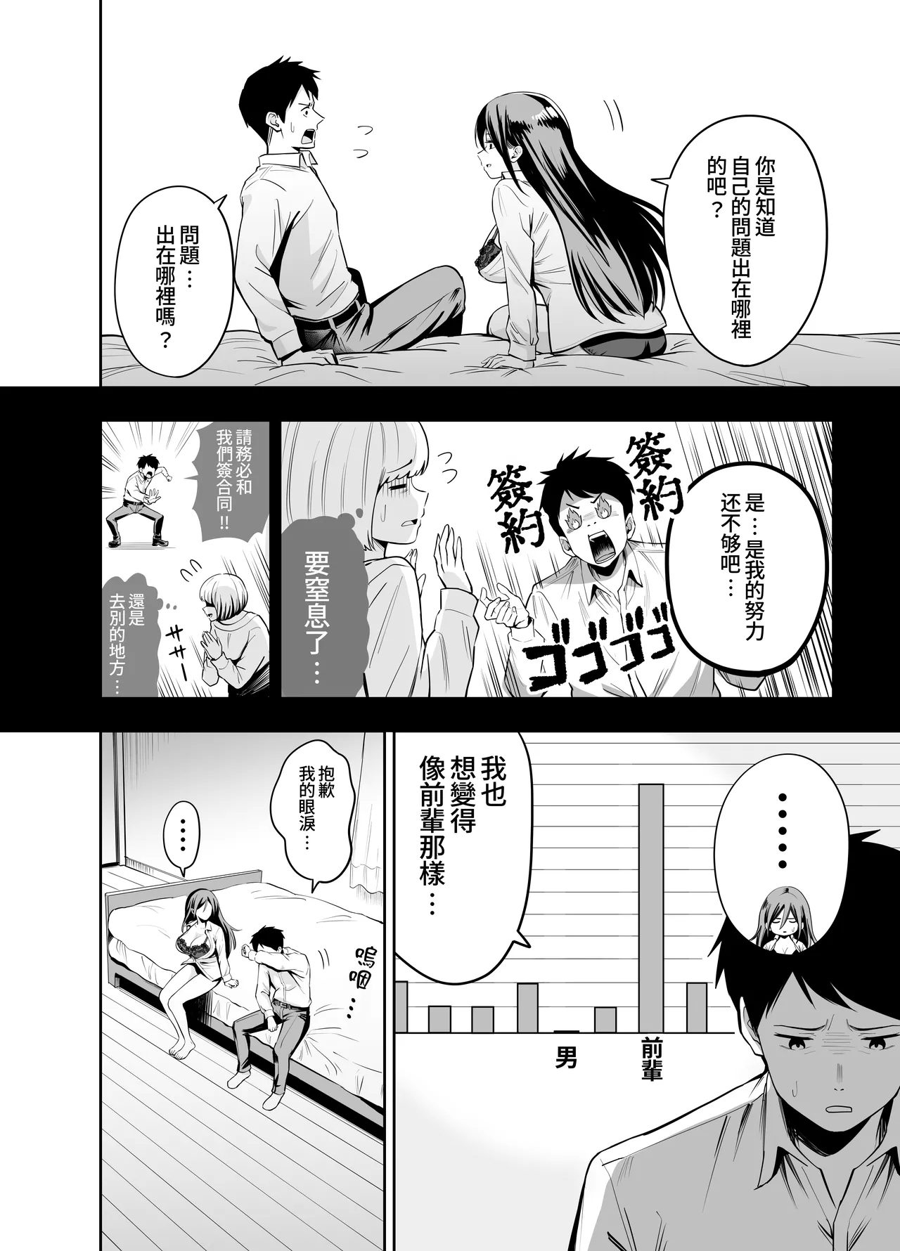 Dame na Kouhai o SEX de Shigoki Ageru Senpai | 將無能後輩用性愛好好操練的前輩 - Page 8