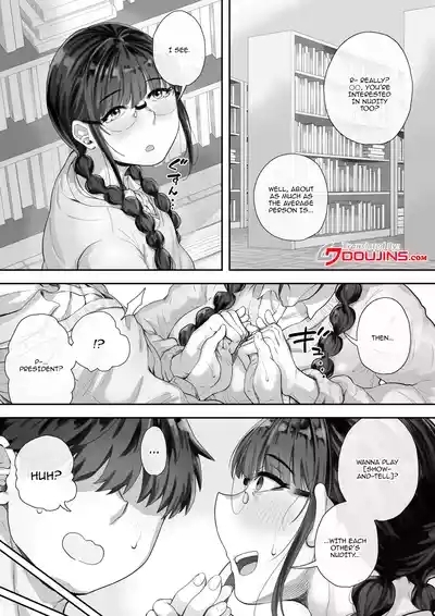 Kyonyuu no Tosho Iinchou wa Ecchi na Koto ni Kyoumi Shinshin | The Busty Library Committee President Is Very Interested In Lewd Stuff 5
