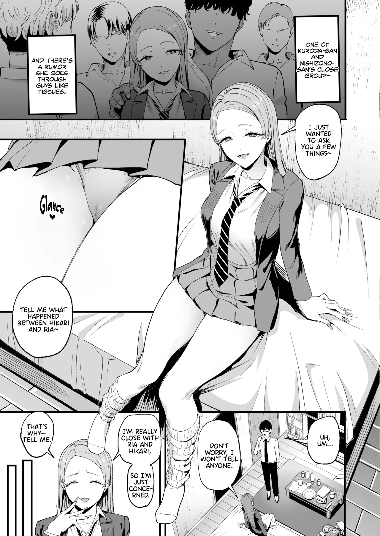 Iribitari Gal ni Manko Tsukawasete Morau Hanashi 4 | The Gyaru I Hang Out with Lets Me Use Her Pussy 4 - Page 10