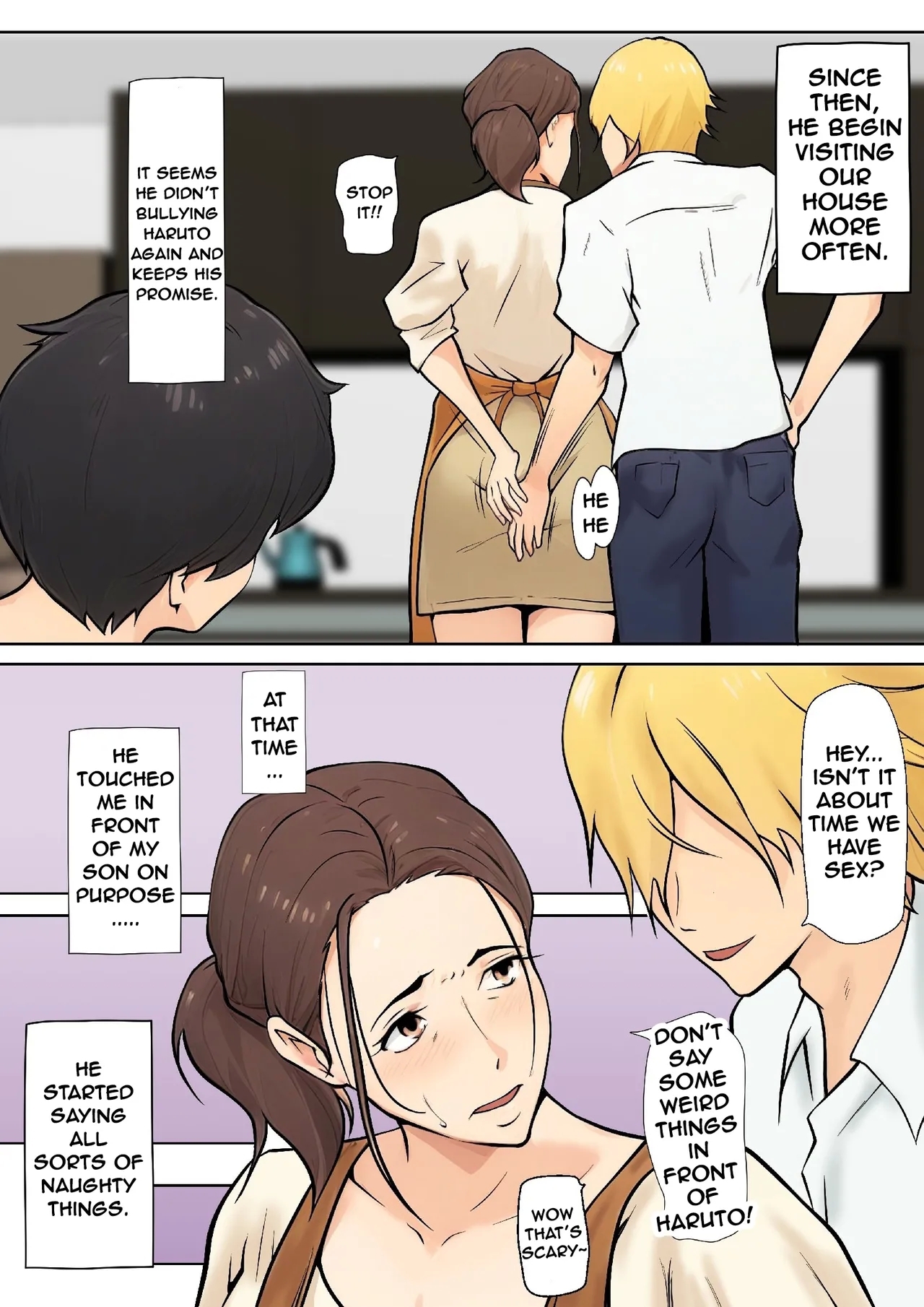 Musuko no Tomodachi to no Giji Renai | PSEUDO ROMANCE WITH MY SON FRIEND - Page 13