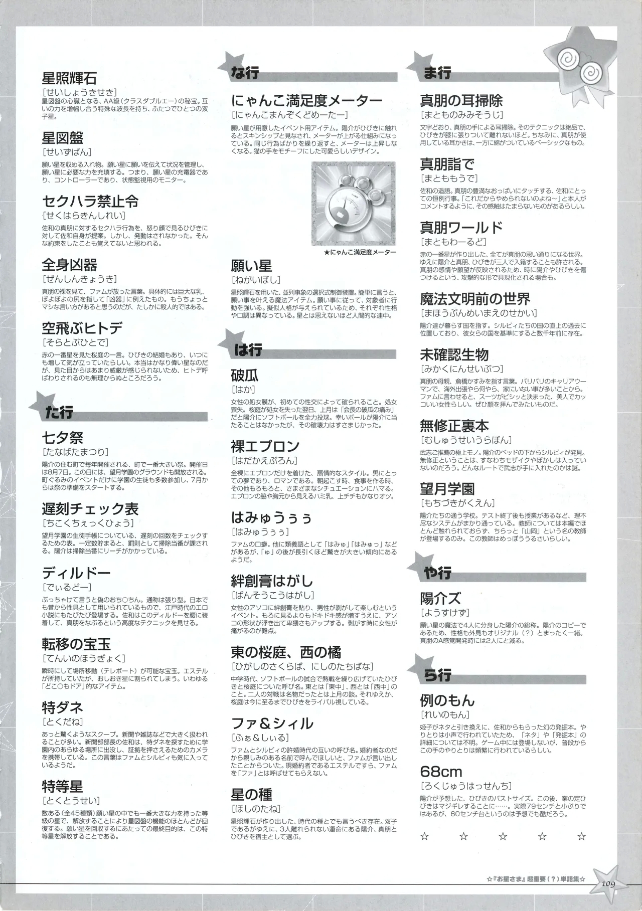 Onegai Ohoshi-sama Visual Fanbook - Page 116