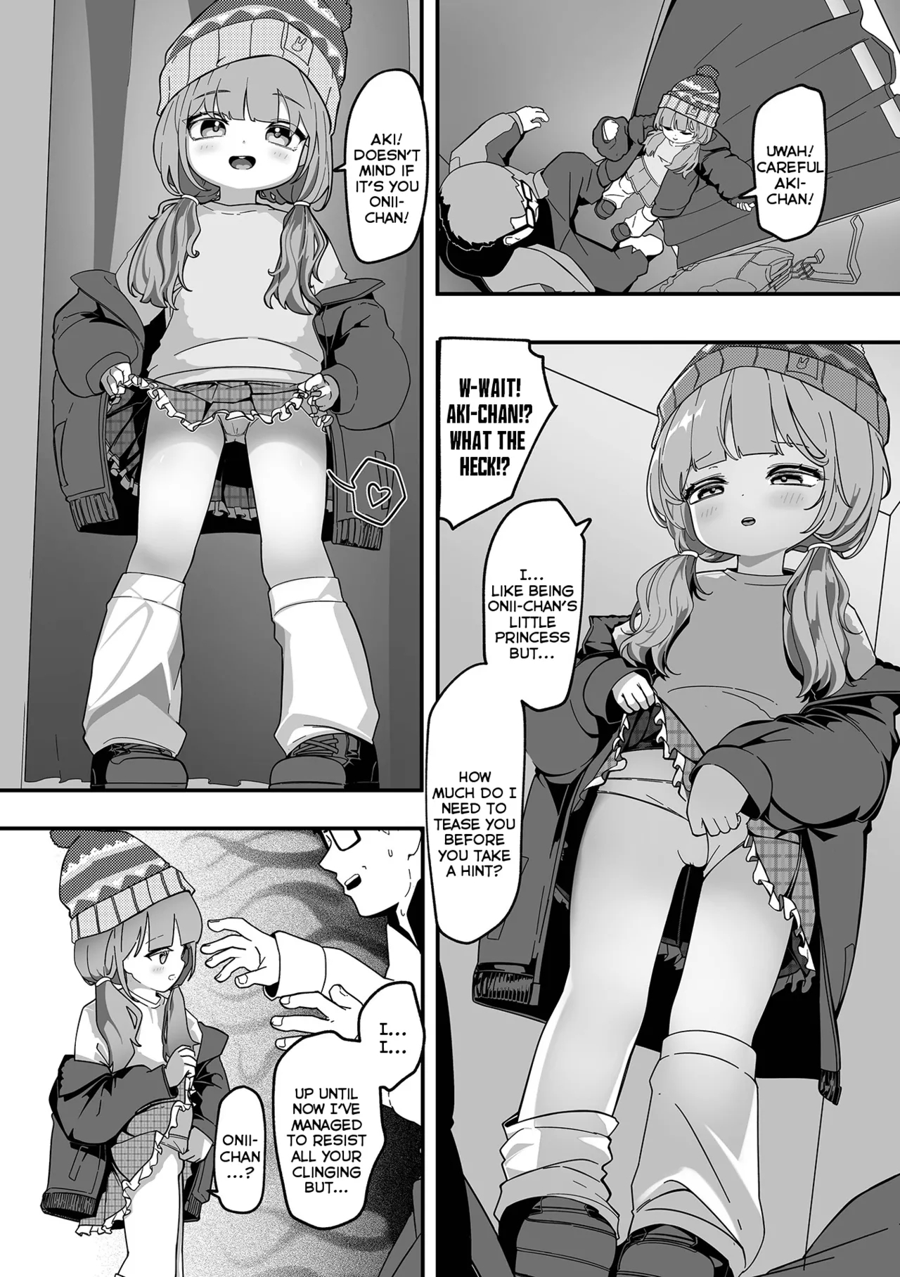 Itazura Ippai Imouto no Kokoro wa Wakaranai kara Gaman Shinai! | I Can't Figure Out My Mischievous Little-Sister So I'm Done Trying to Hold Back! - Page 4