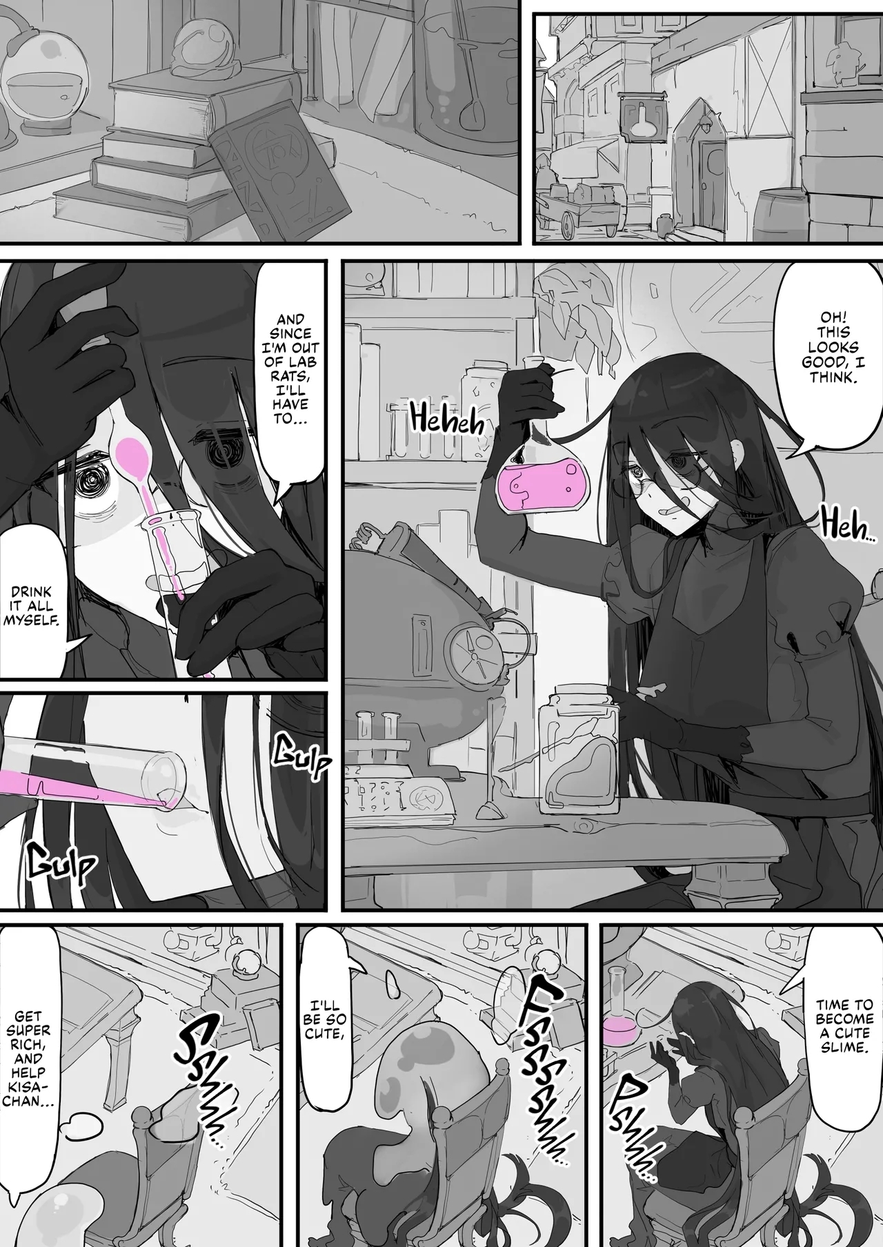 Onaho ni Nareru Potion ① | Onahole Potion ① - Page 1