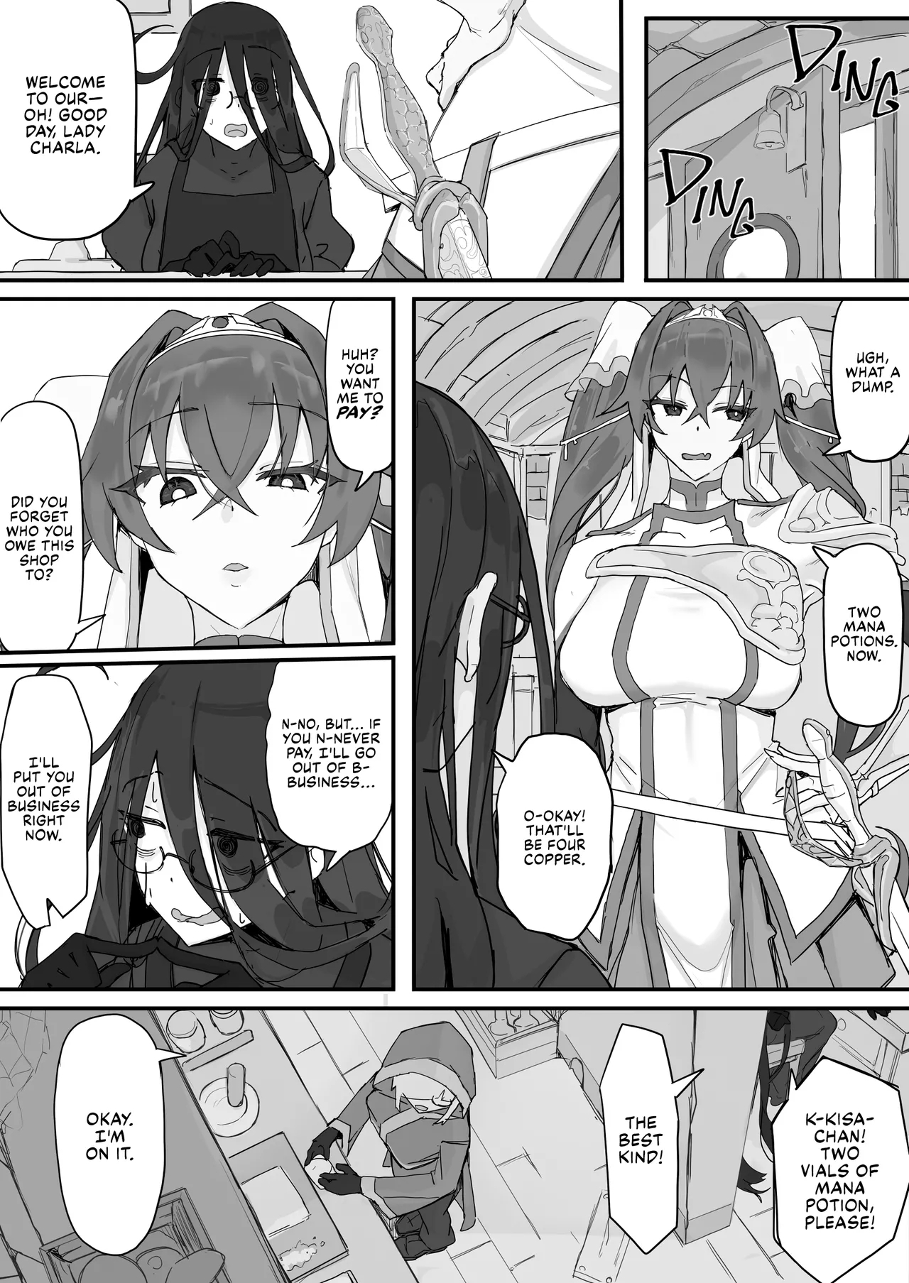 Onaho ni Nareru Potion ① | Onahole Potion ① - Page 10