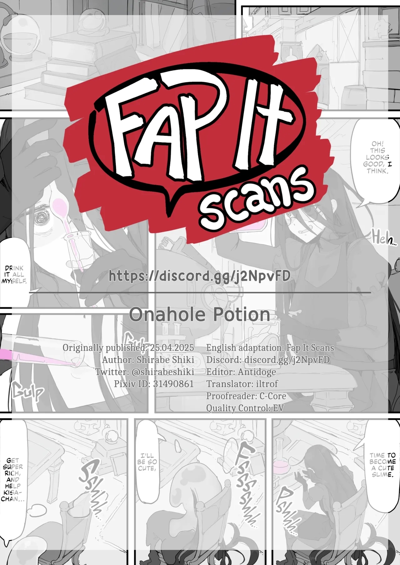 Onaho ni Nareru Potion ① | Onahole Potion ① - Page 17