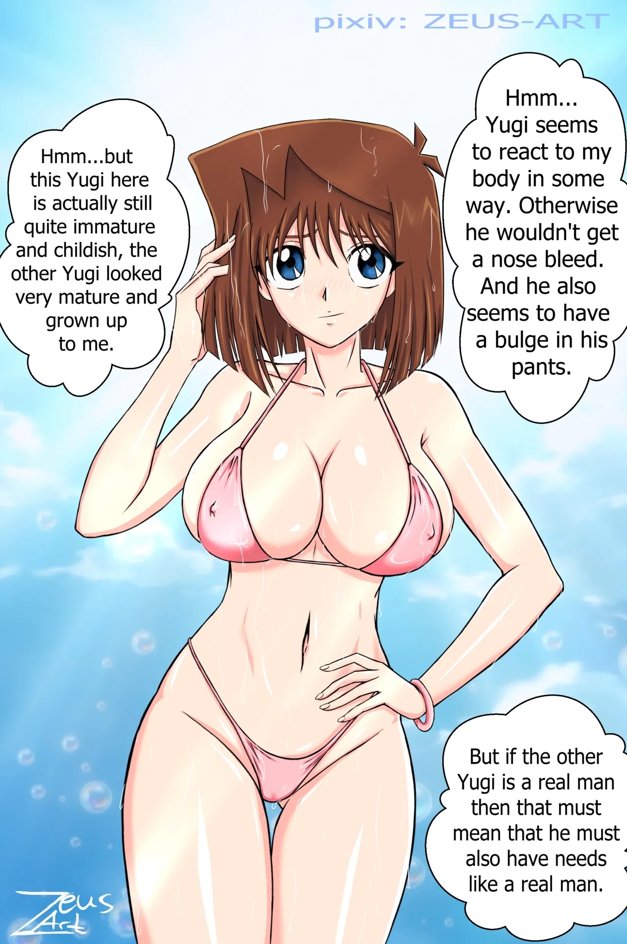 Anzu Mazaki/ Tea Gardner at the poolZeus-Art - Page 2