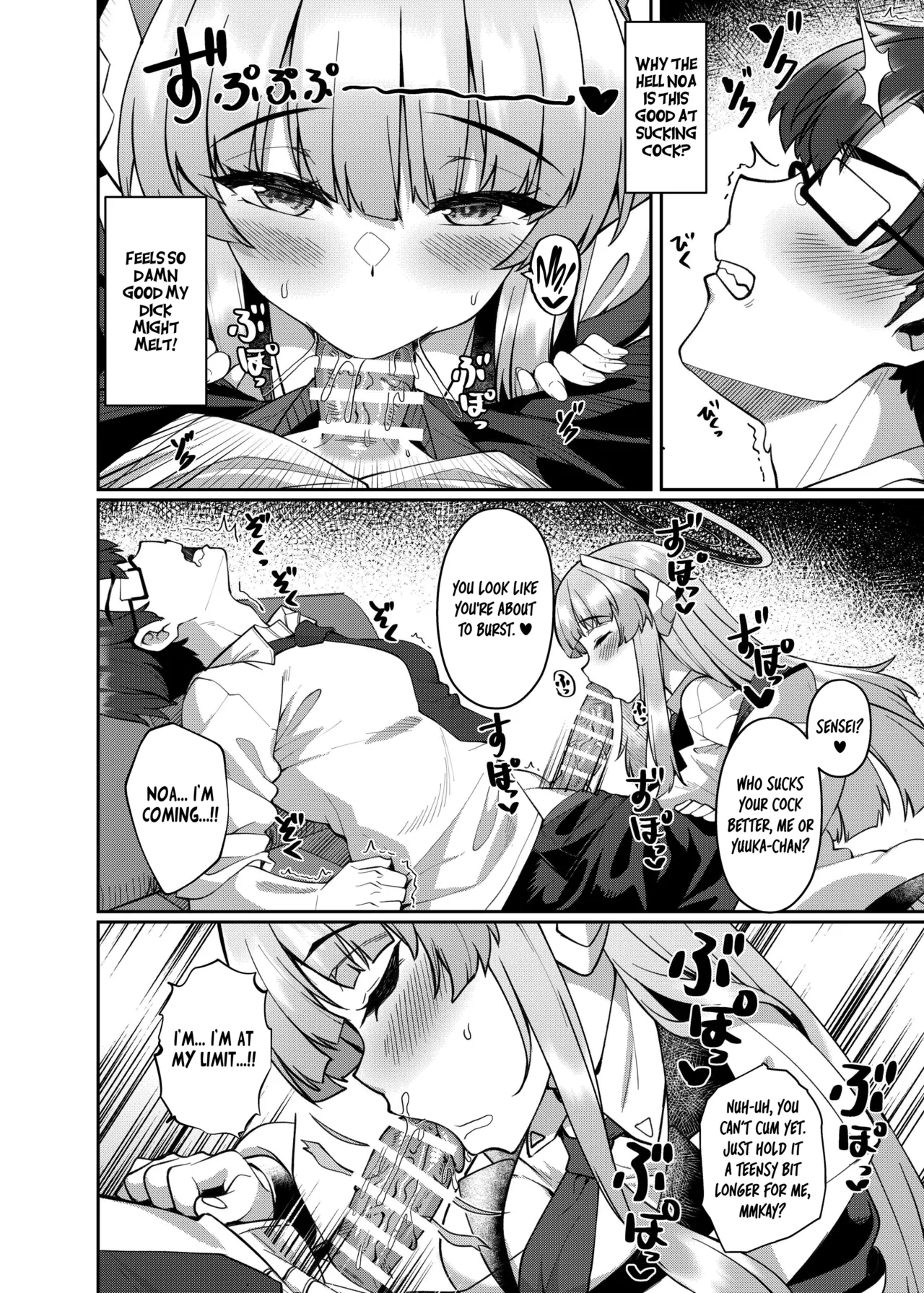 Kobamenai Yuuwaku Ecchi na Noa ni Gyaku NTR Sareru Hanashi | Irresistible SeductionNTR’d Me - Page 8