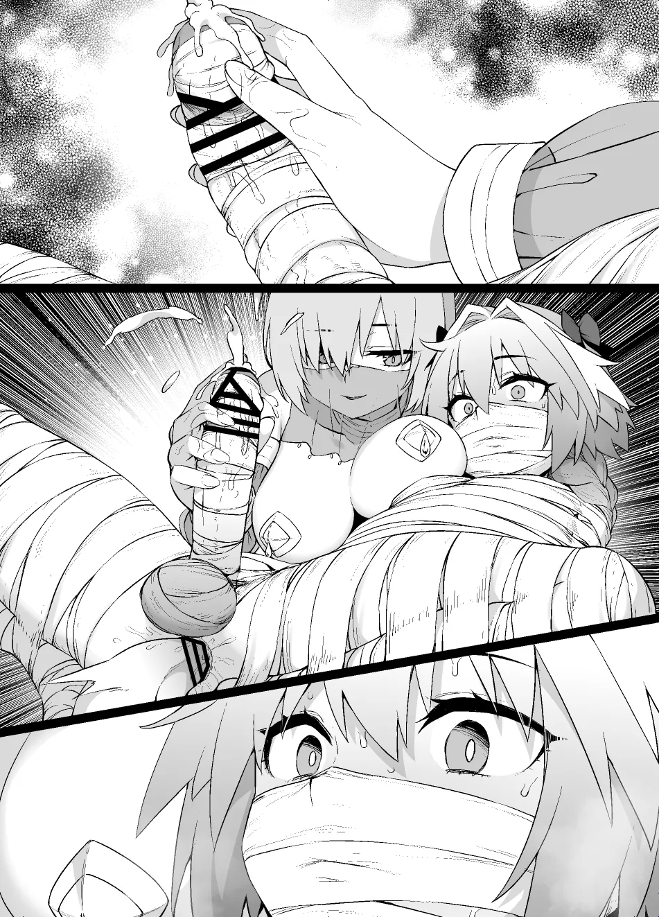 FGO MC Tokuiten - Astolfo Otokonoko & Futanari Nyotaika Hen - Page 55