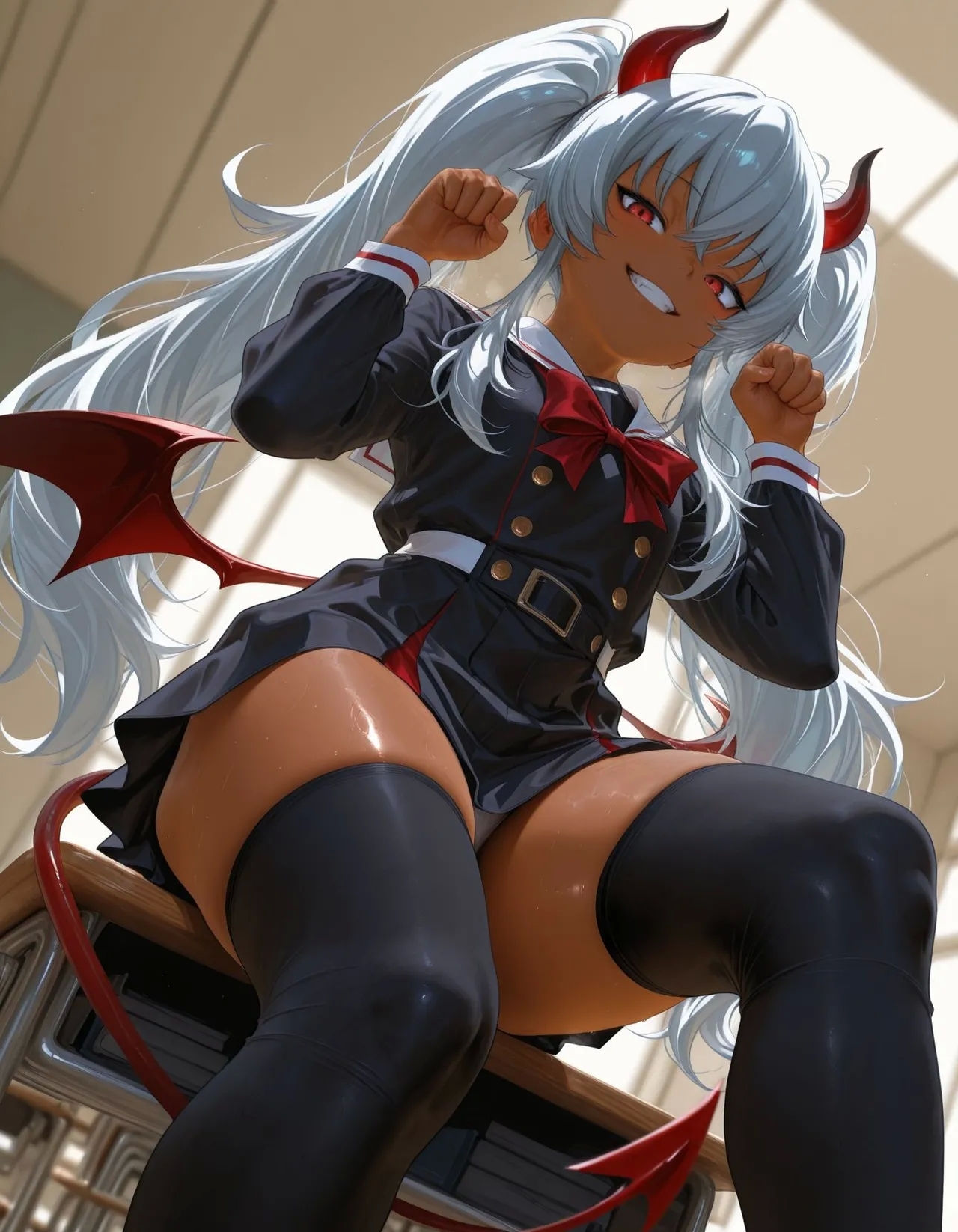 褐色#182 グリムアロエ grim aloe nsfw  褐色生活_DSL ai generated - Page 19