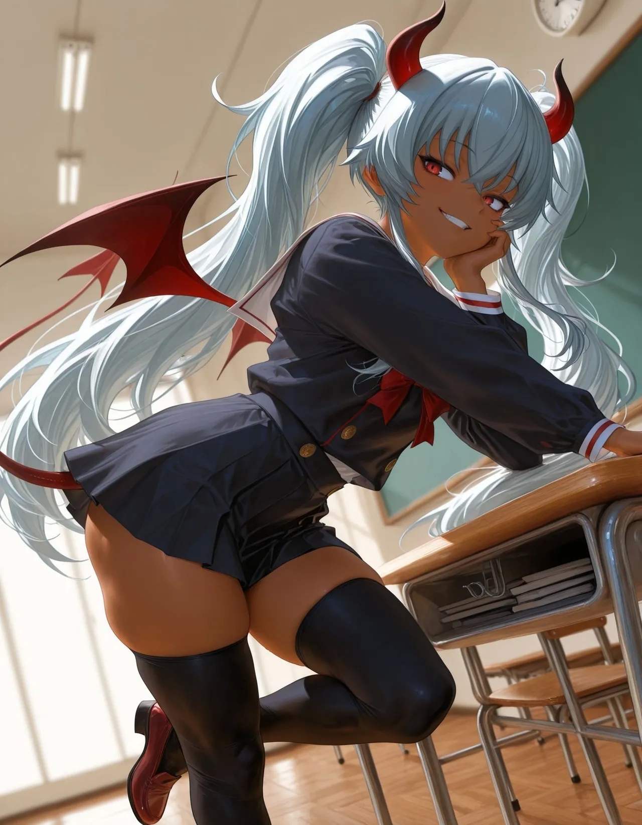 褐色#182 グリムアロエ grim aloe nsfw  褐色生活_DSL ai generated - Page 2