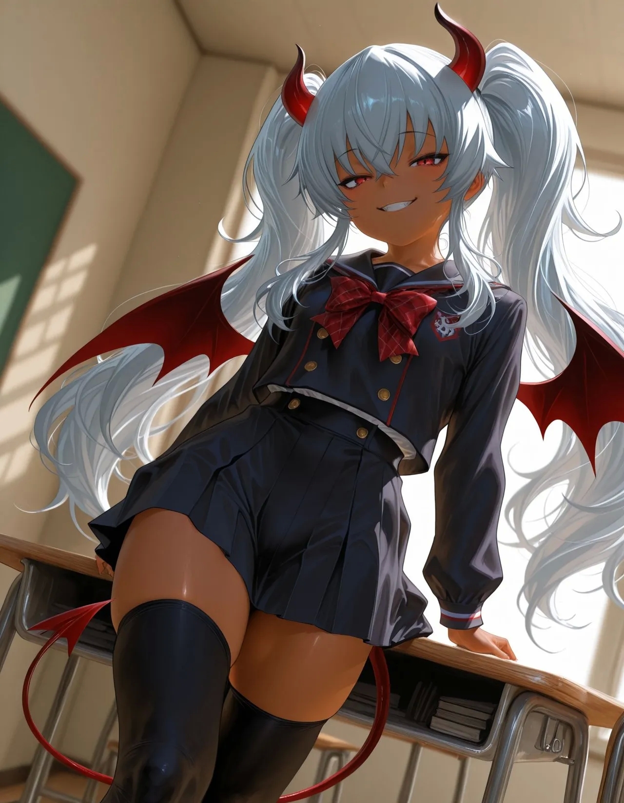 褐色#182 グリムアロエ grim aloe nsfw  褐色生活_DSL ai generated - Page 7