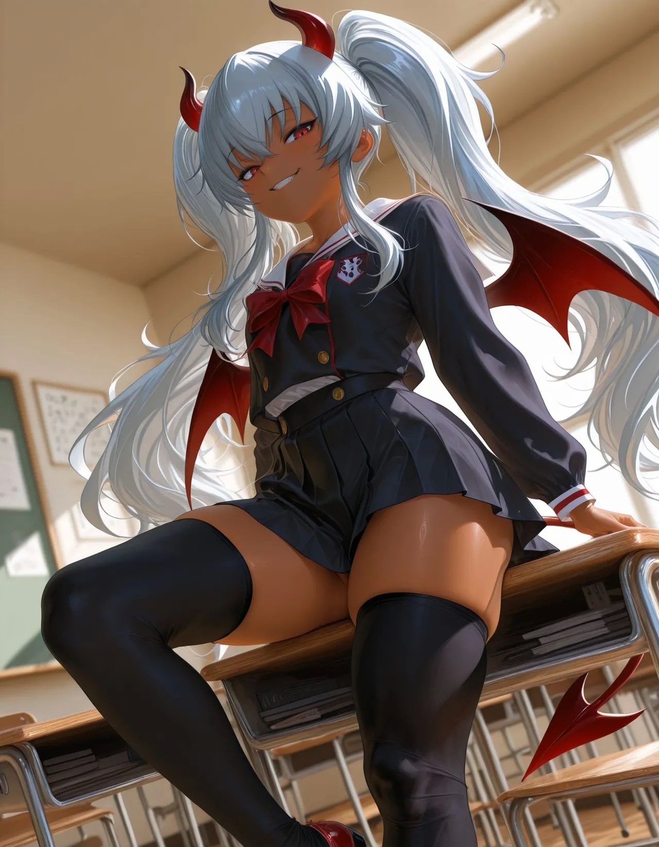 褐色#182 グリムアロエ grim aloe nsfw  褐色生活_DSL ai generated - Page 9