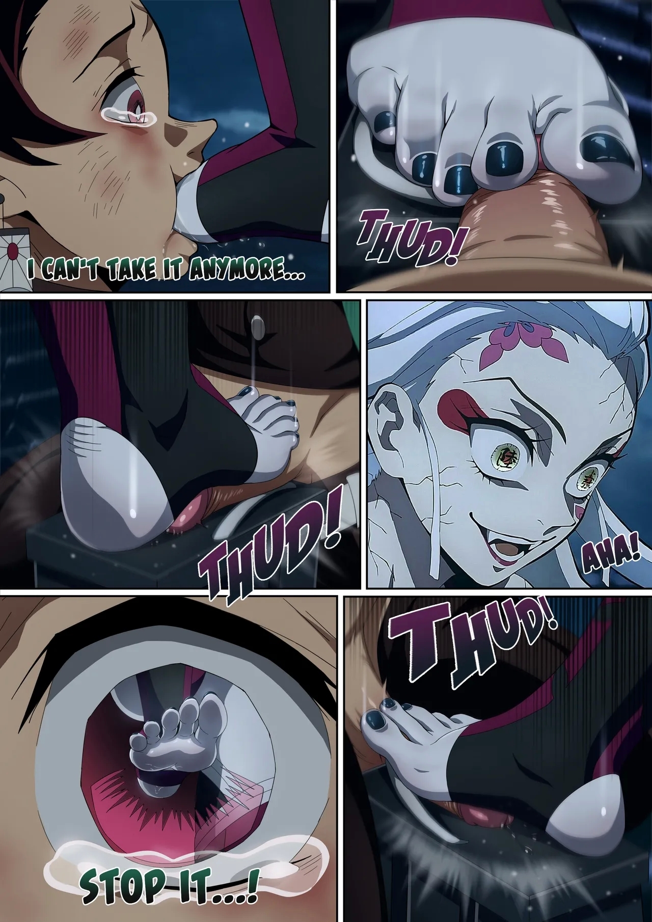 Daki’s Blood Demon Art: Trample 堕姫の血鬼術・紅蓮践踏 - Page 17
