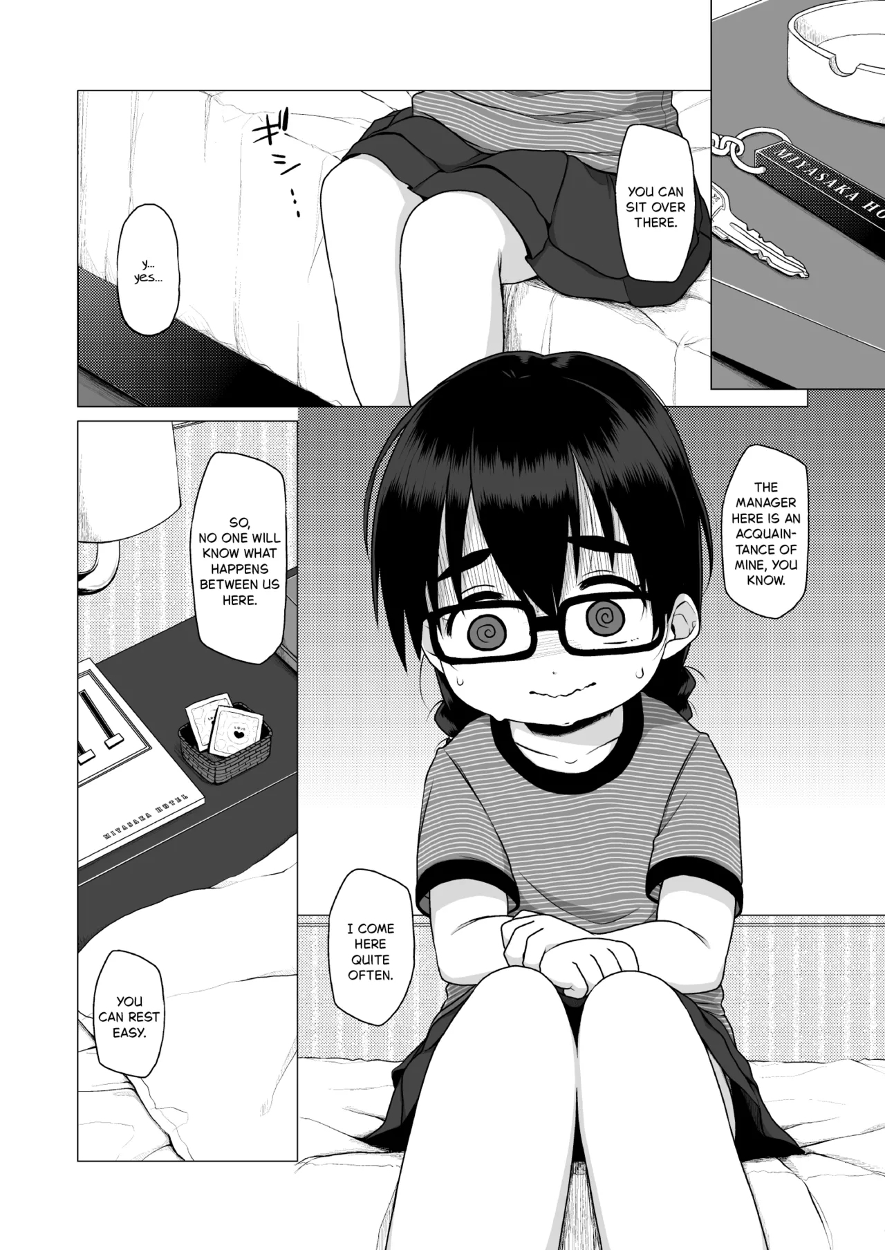 The Timid and Homely Elementary School Girl Can't Refuse Compensated Dating. - Page 7