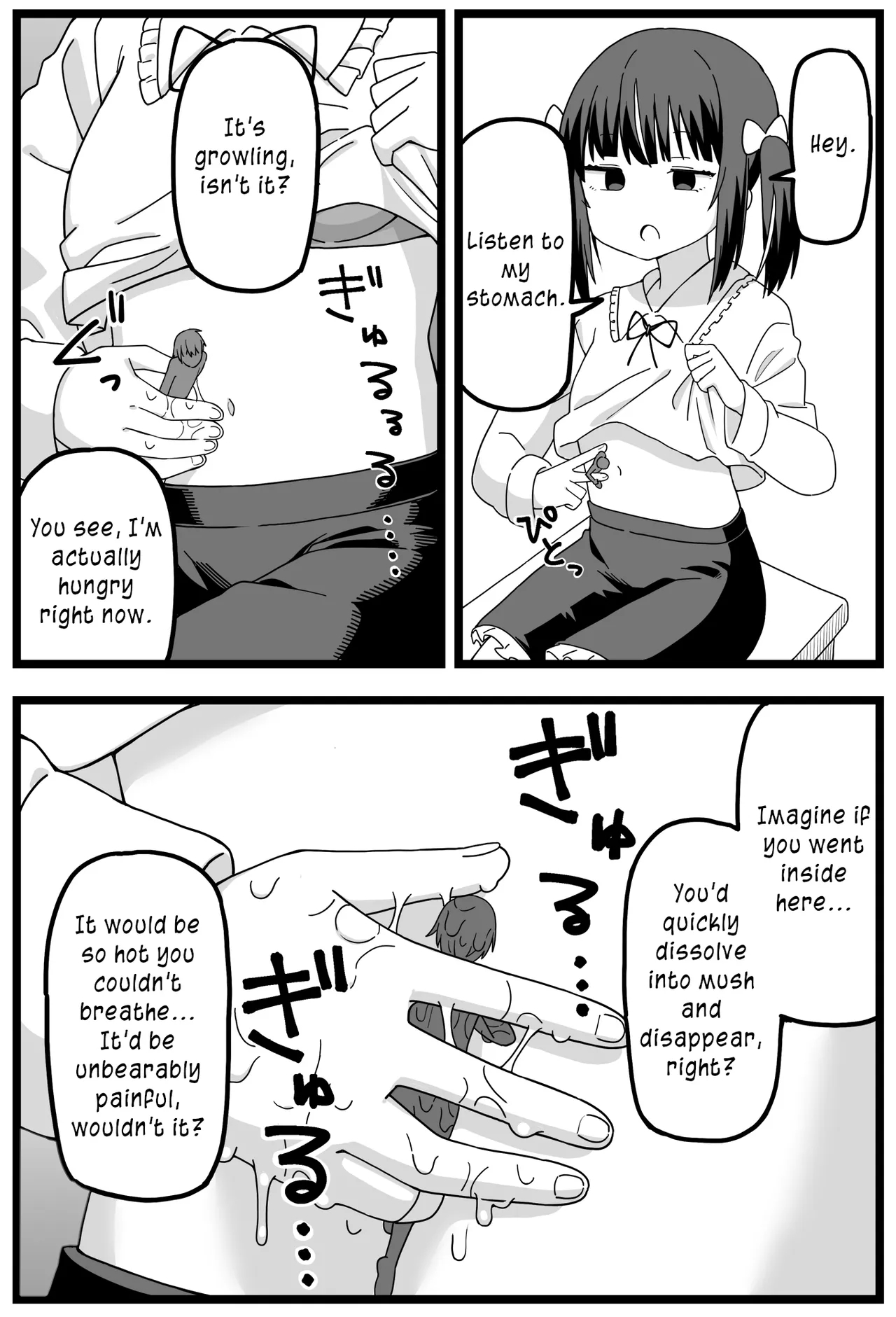 Uwaki ga Barete Kanojo ni Chiisaku Sarete Taberareru Manga | Caught Cheating, Shrunk, and Eaten by His Girlfriend - Page 16