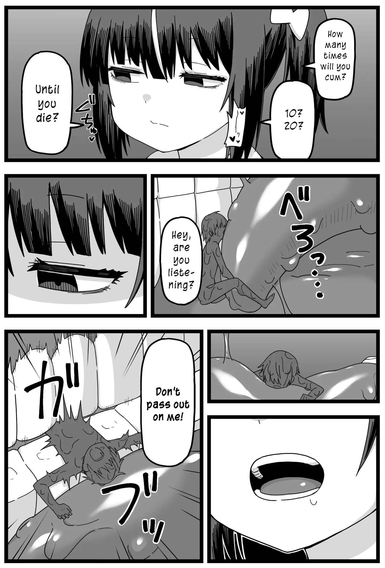 Uwaki ga Barete Kanojo ni Chiisaku Sarete Taberareru Manga | Caught Cheating, Shrunk, and Eaten by His Girlfriend - Page 21
