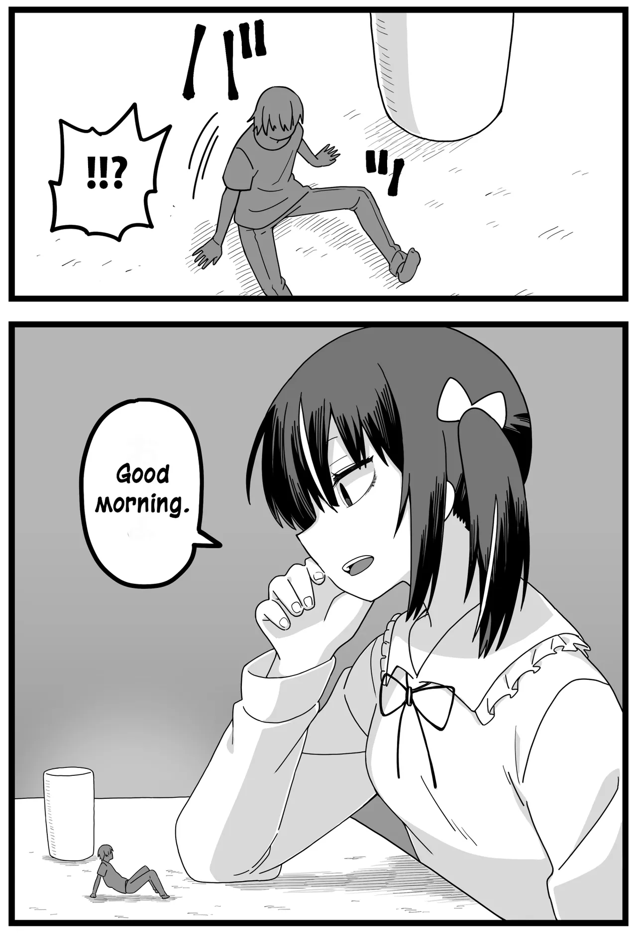 Uwaki ga Barete Kanojo ni Chiisaku Sarete Taberareru Manga | Caught Cheating, Shrunk, and Eaten by His Girlfriend - Page 5