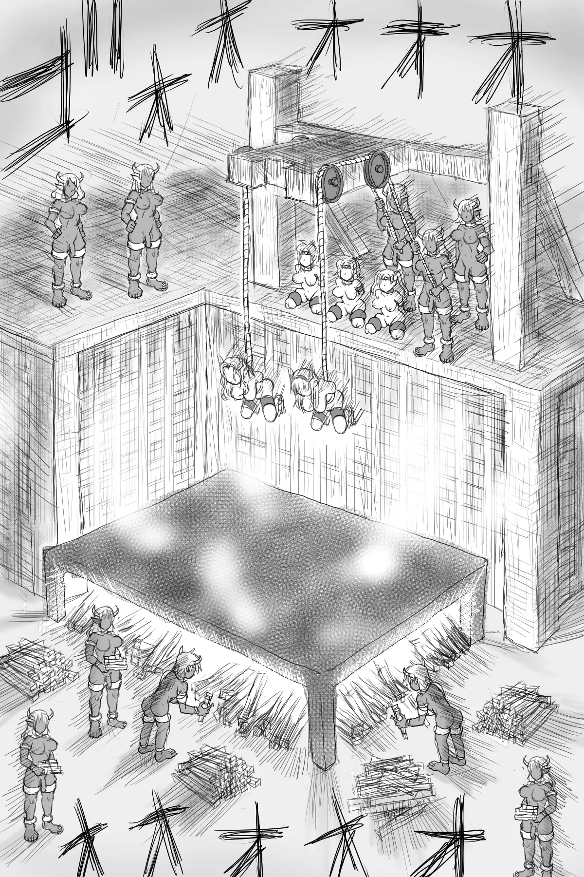 Onna senshi o teppanyaki shokei! - Page 5