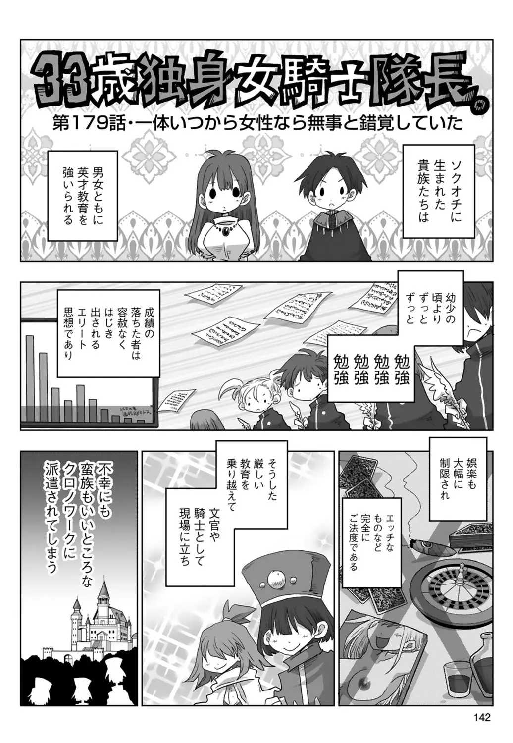 33-sai Dokushin Onna Kishi Taichou| 33歲單身女騎士隊長。 - Page 144