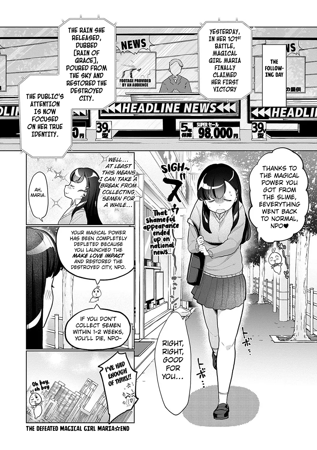 Haiboku Mahou Shoujo Maria | The Defeated Magical Girl Maria - Page 22