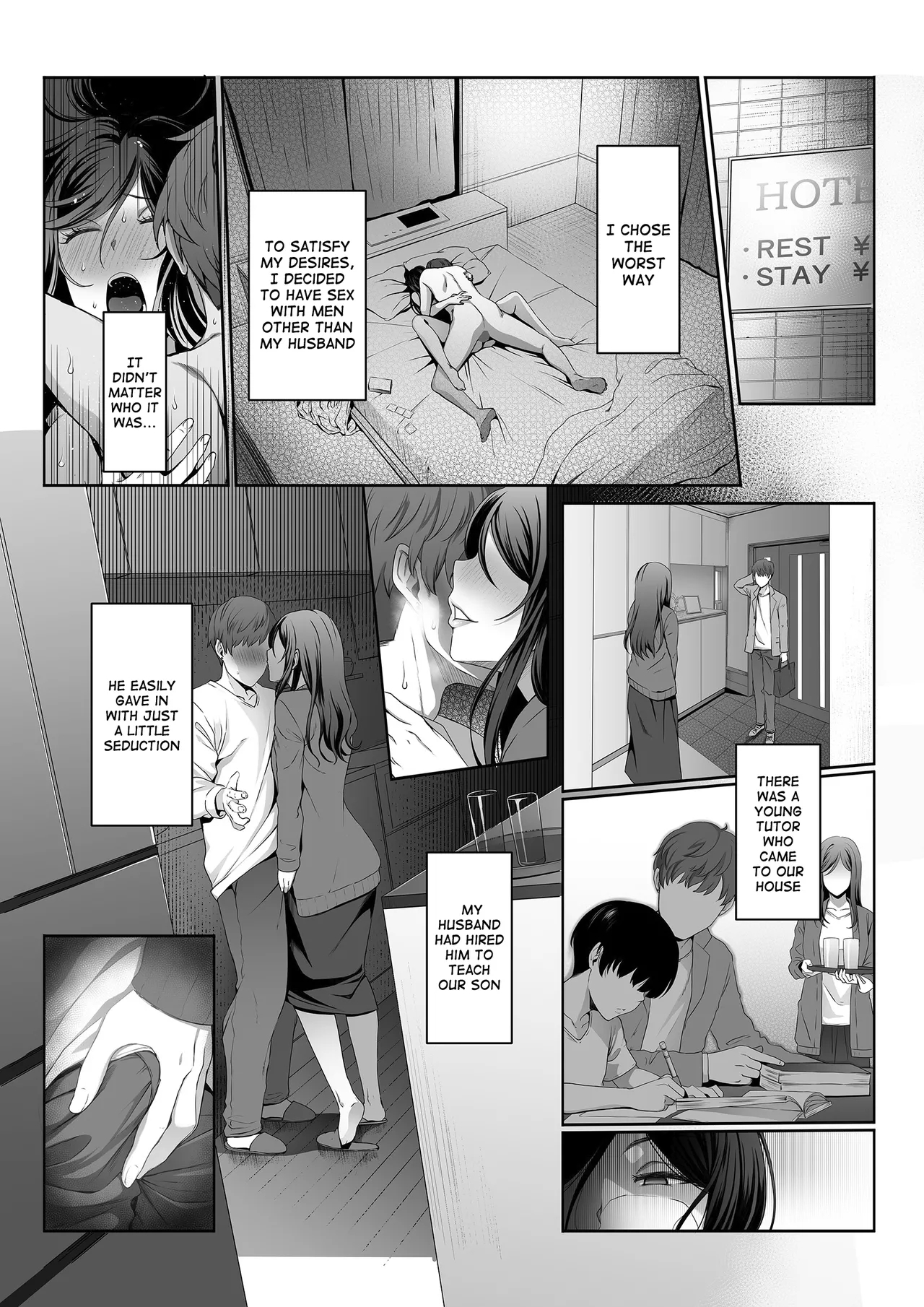 Hitozuma Omocha| Married Woman Toy - I want to be despised by my husband and son - Page 7