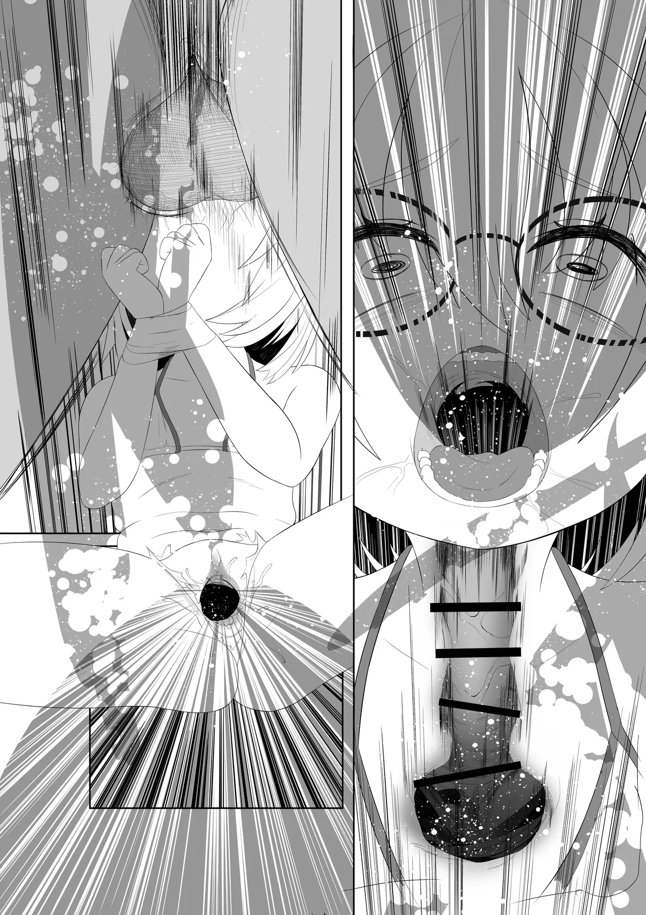 Usugurai Toile de Okita Toaru Shoujo no Kawaisou na Hanashi - Page 13