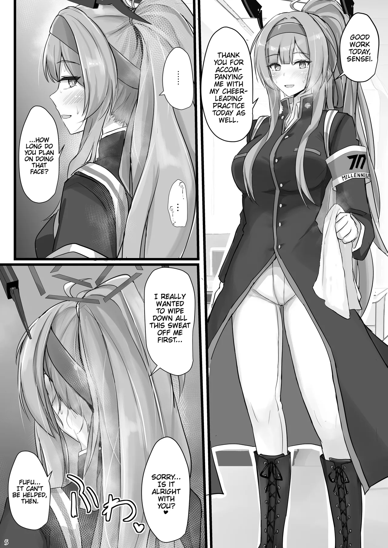 Shiraishi Utaha ni Ouen Saretai | I Want To Be Cheered On By Shiraishi Utaha - Page 4