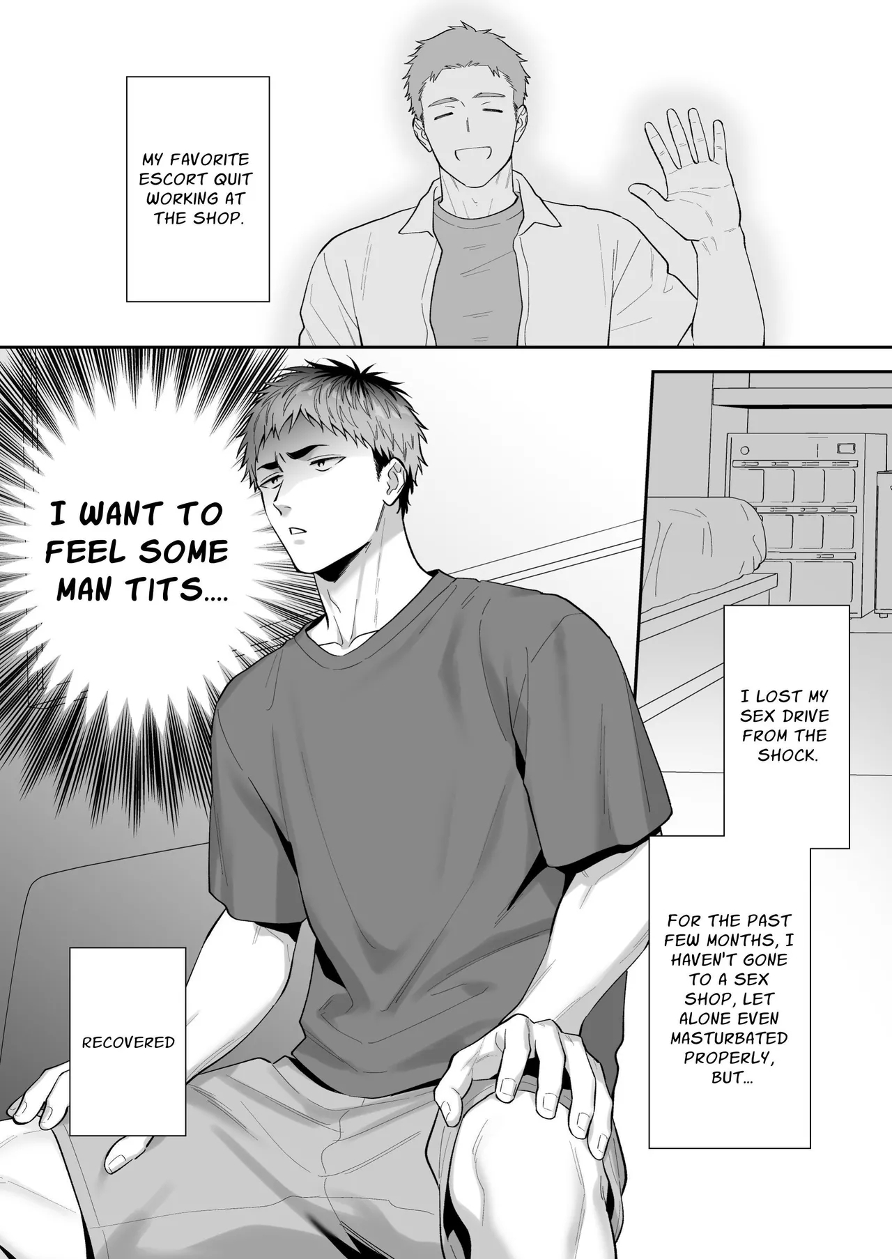 Requesting Man Tits: Fucking Total Masochist Kuro-kun Silly While Teasing His Sensitive Nipples - Page 3