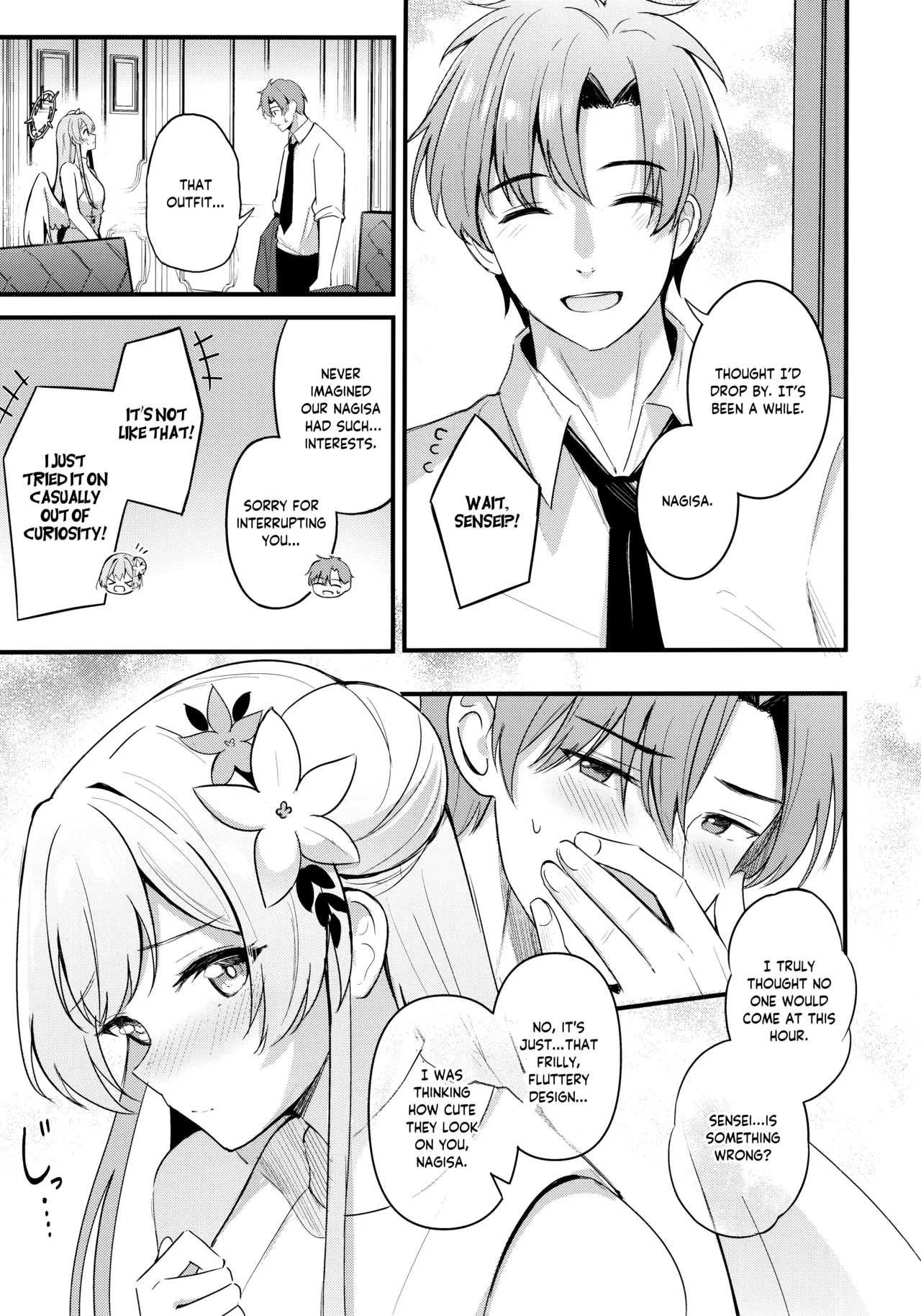 Seifuku o Yogosanaide | Don't get it on the uniform! - Page 4