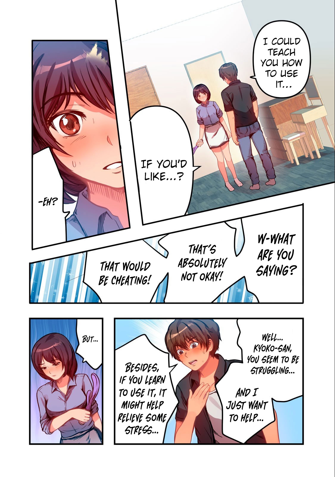 Kyou kara, Hitozuma Mansion ni Nyuukyo shimasu - CHAPTER 5 - Page 15