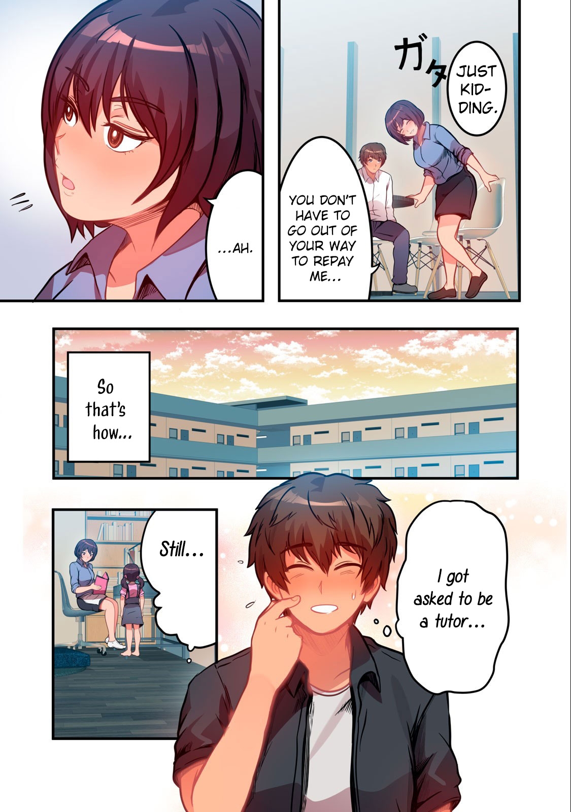 Kyou kara, Hitozuma Mansion ni Nyuukyo shimasu - CHAPTER 5 - Page 4