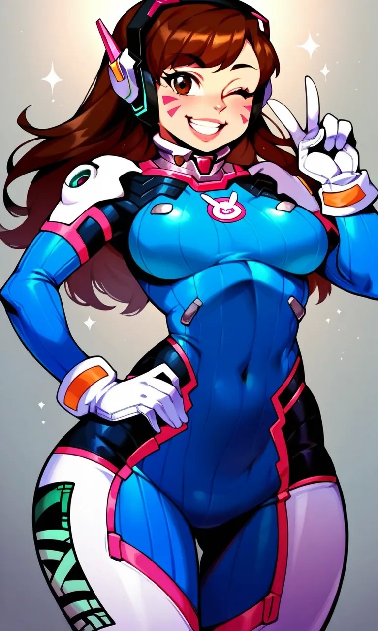 Overwatch - Dva daidoujipv ai generated - Page 4