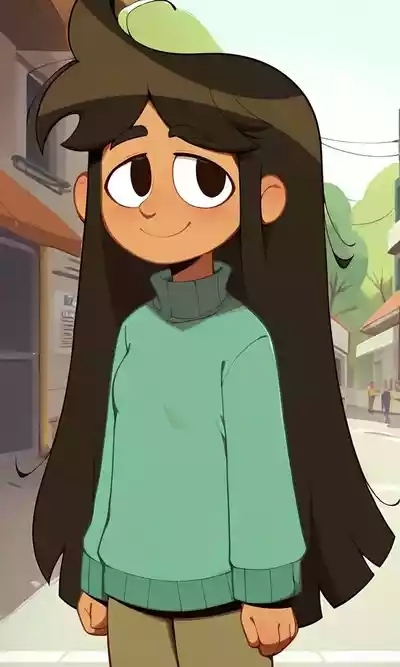 The Ghost and Molly Mcgee - Libby daidoujipv ai generated 3