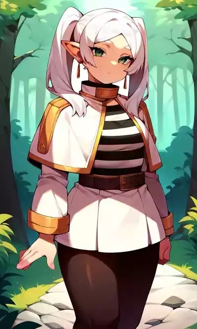 Sousou no Frieren - Frieren daidoujipv ai generated 3