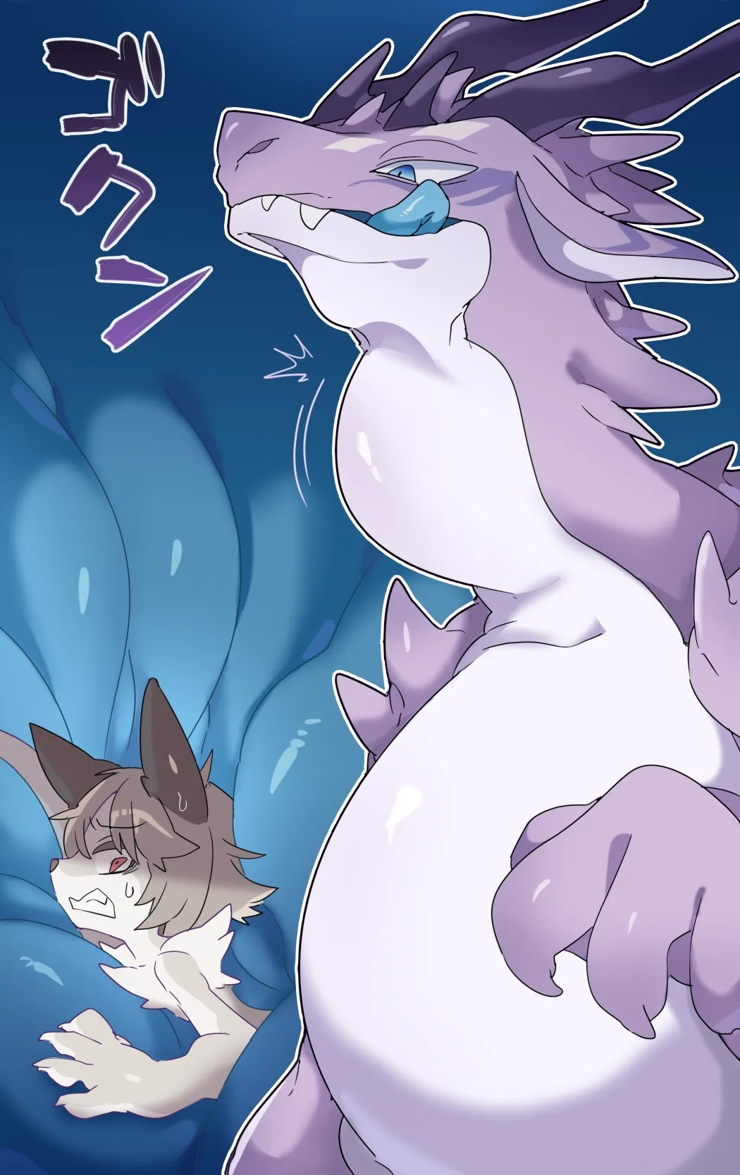 Being swallowed whole by a dragon and feeling good at the end 3