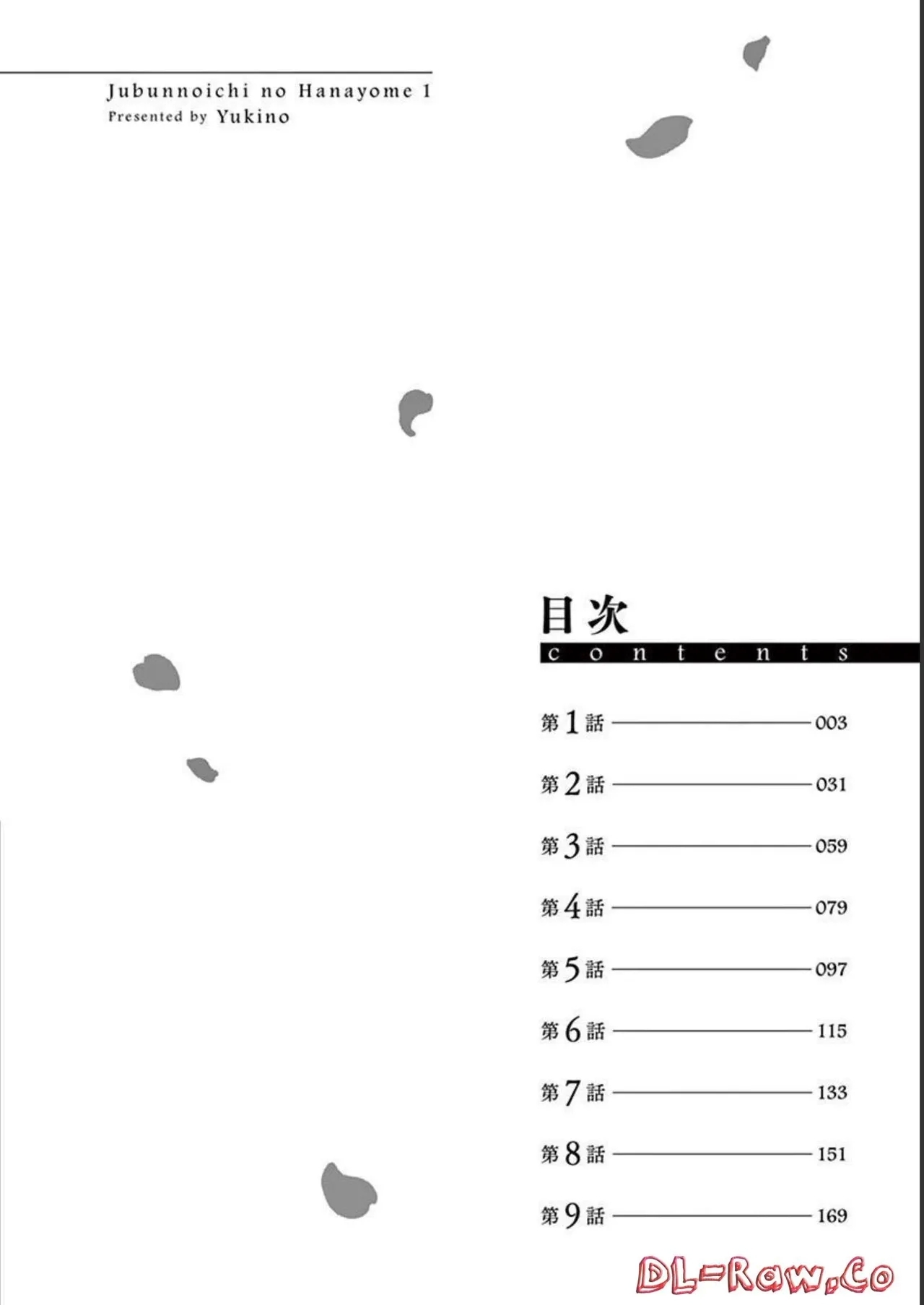 1/10 no Hanayome Volume 1 - Page 4