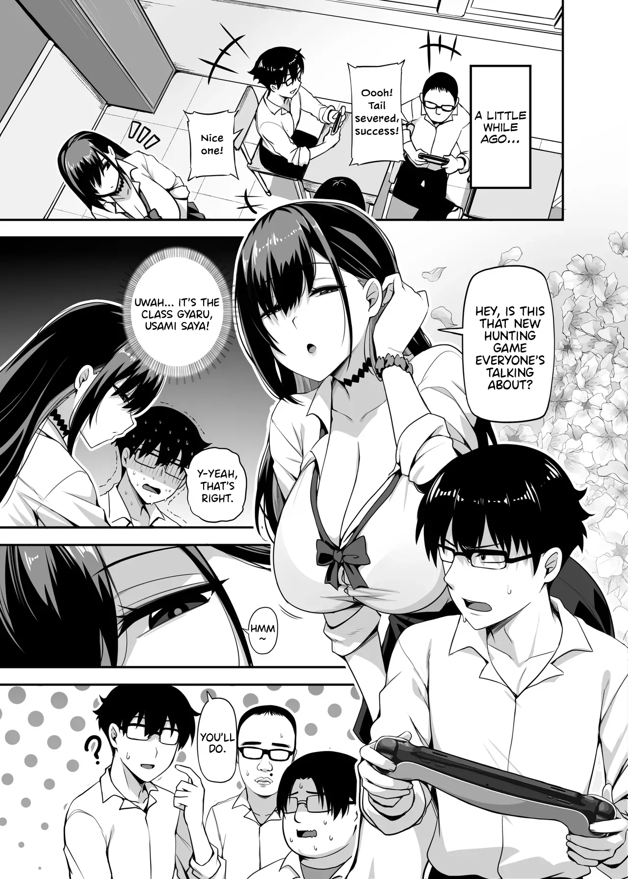 Class no Gal ga Uchi ni Kite, Issho ni Hunting Action Yattemita Ken | That time Gal from my class came over and we tried out A Hunting Game together. - Page 4