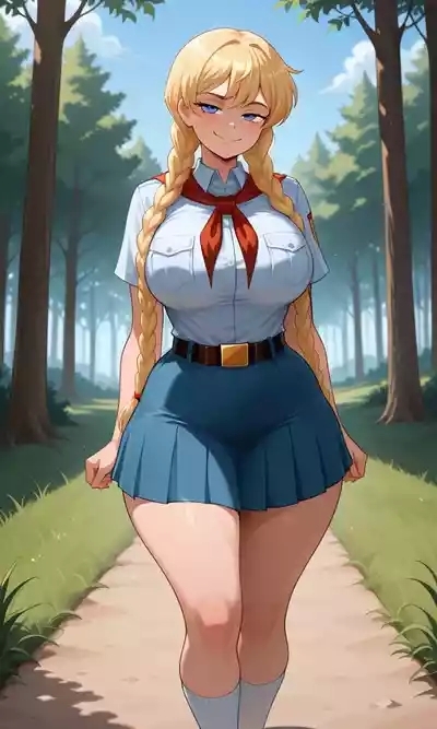 Everlasting Summer - Slavyana daidoujipv ai generated 2