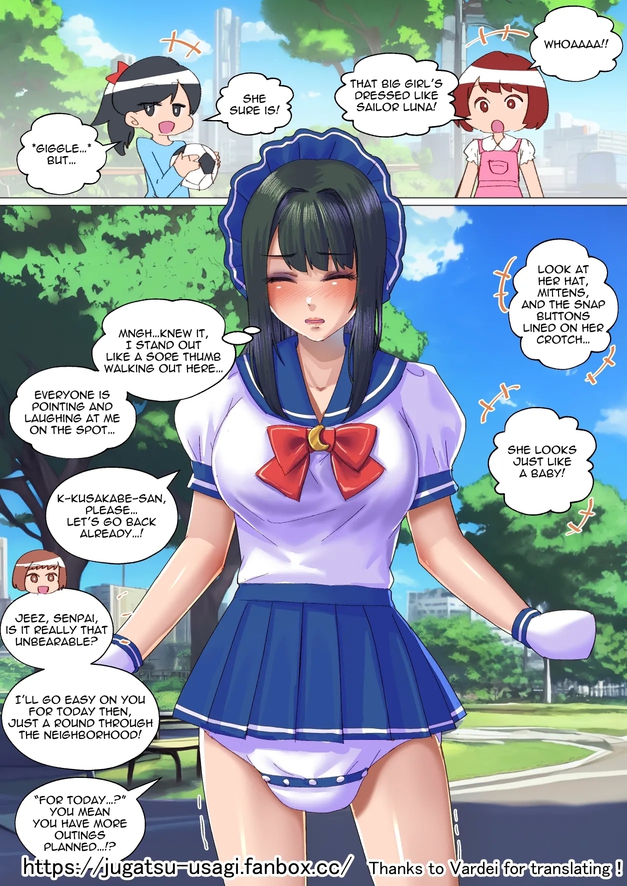 Kouhai no Iinari Baby | Kouhai’s Pushover Baby - Page 18