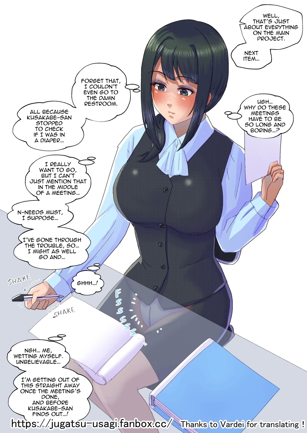 Kouhai no Iinari Baby | Kouhai’s Pushover Baby - Page 9