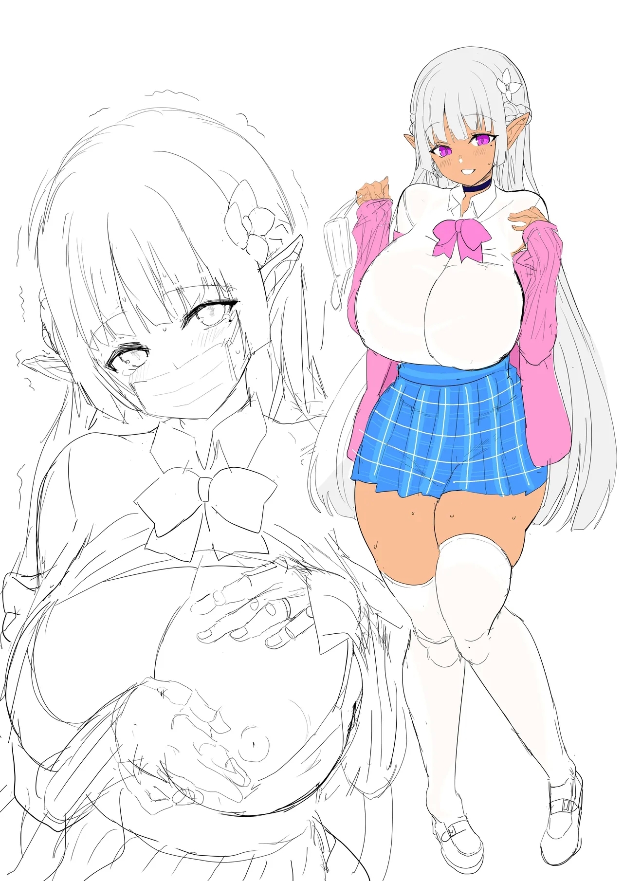 Kanzen ni Gal Ochi Shita Ryuugakusei Elf no Shidouhou - Page 41