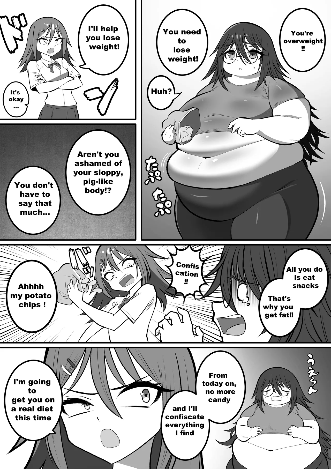 SSBBW weight gain sisters 1
