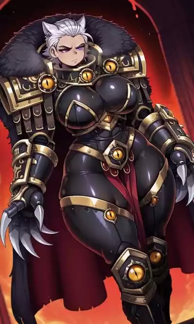 Warhammer 40kHorus daidoujipv ai generated 10