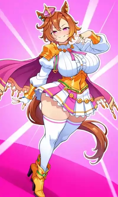 Uma musume Pretty Derby - T.M. Opera O daidoujipv ai generated 2