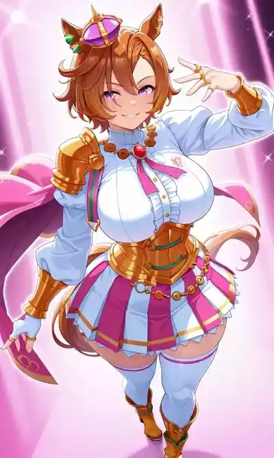Uma musume Pretty Derby - T.M. Opera O daidoujipv ai generated 3
