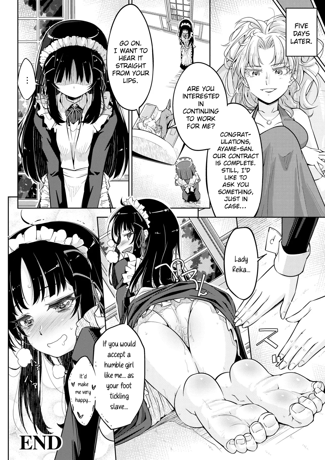Young Rich's Girl Fall Into Foot Tickling Hell + Bonus Page - Page 31