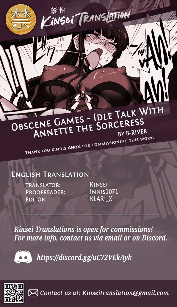 Ingi Madoushi Annette Kanwa | Obscene Games - Idle Talk With Annette the Sorceress - Page 26